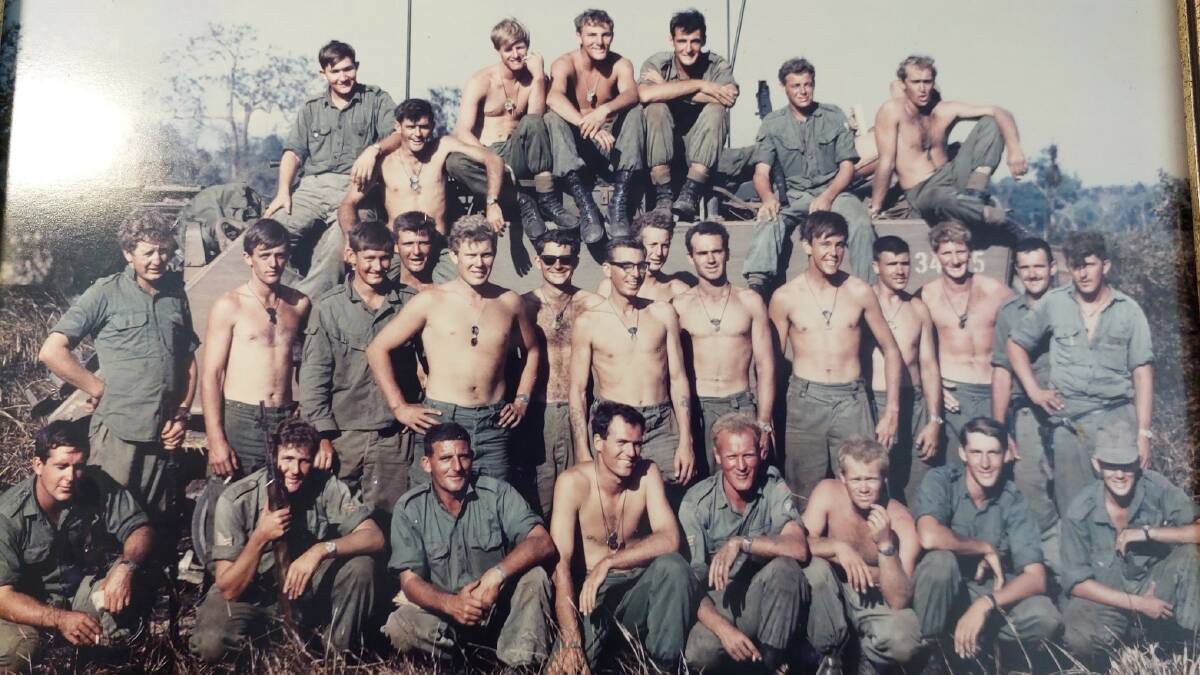 Troops from the 3rd Cavalry Regiment in Vietnam, 1969. Picture supplied.