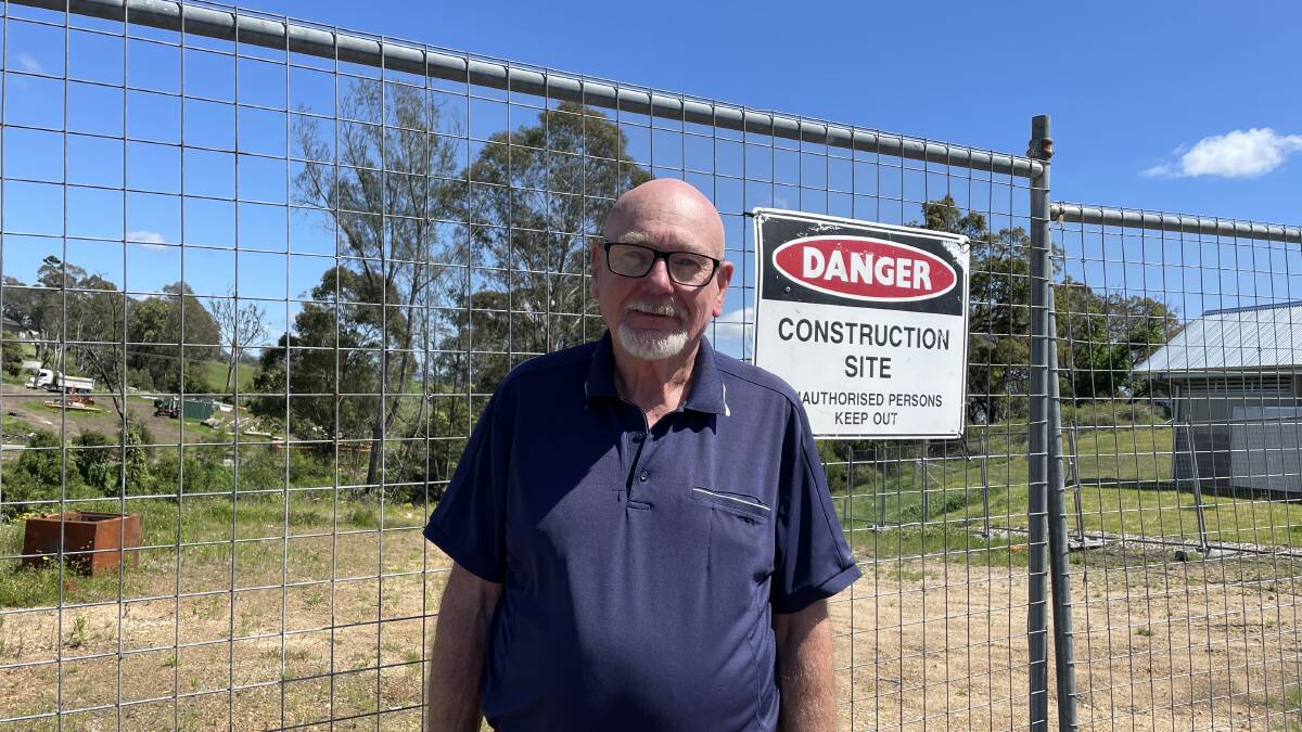 John Walters, spokesperson for the Cobargo Community Development Corporation, has been through two very extensive review processes to identify any potential cost savings to contain the cost blow out to the Cobargo CBD Rebuild project Picture by Marion Williams