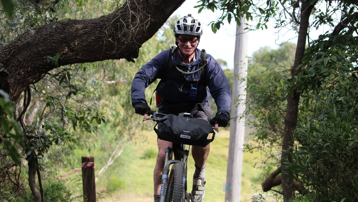 One of the many riders from the 2022 Tathra Mountain Bike Festival. File picture.