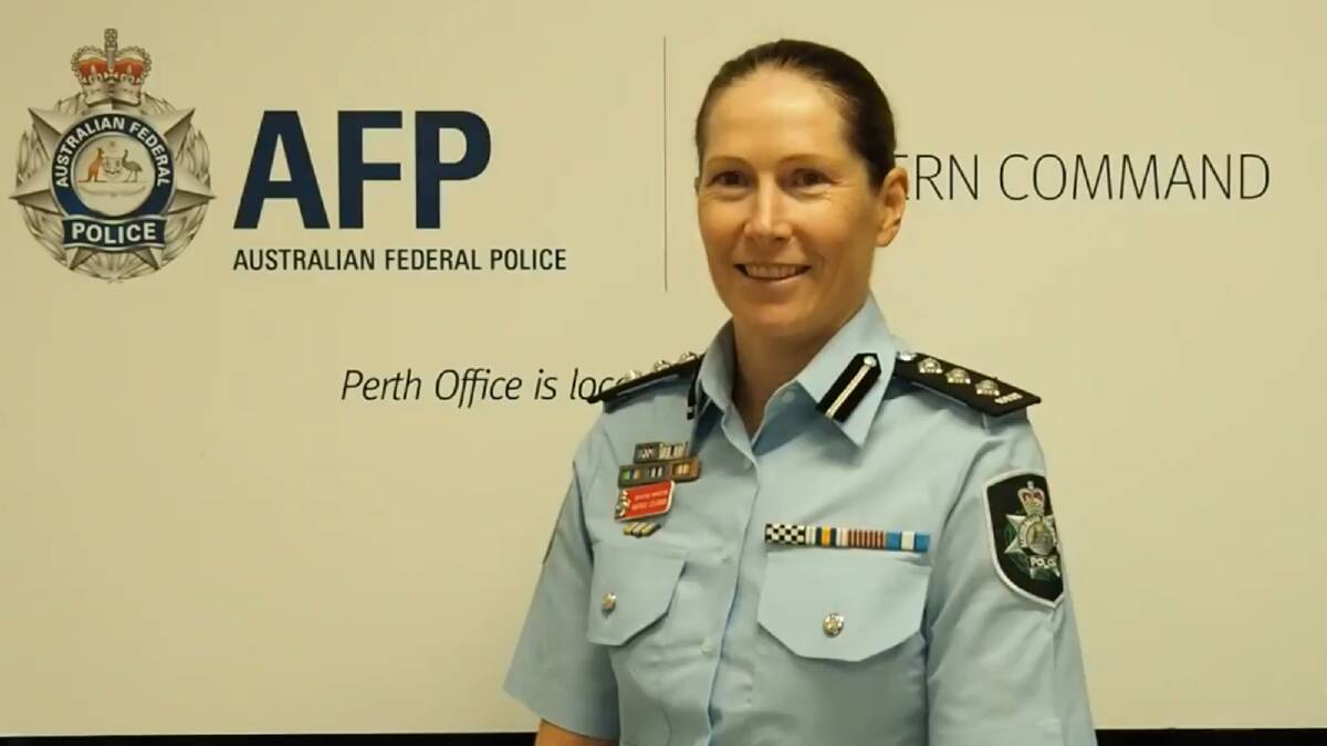 AFP detective inspector Andrea Coleman. Picture supplied