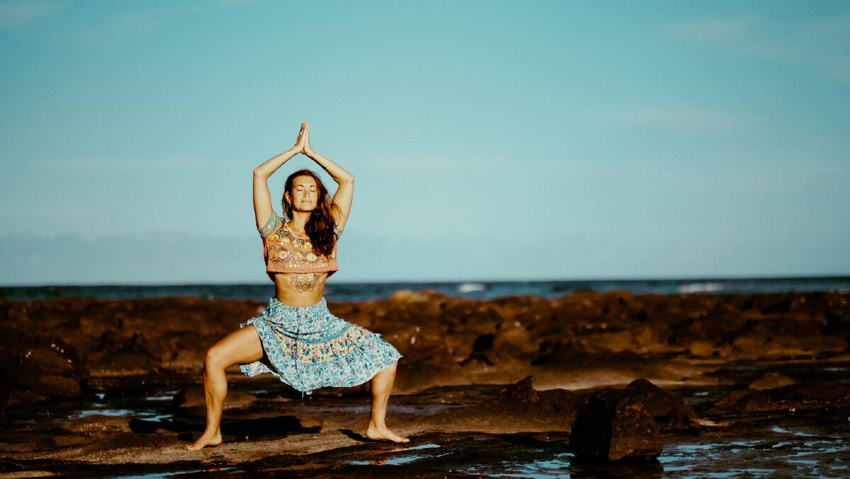 Join Soul Tribe Studio from 8am on Sunday, September 3 at the headland in Mossy Point for a yoga class. Picture via Soul Tribe Studio/Facebook