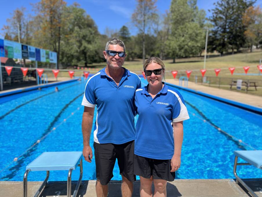 Mark and Zoe Philipzen have made the decision to leave the Bega War Memorial Swimming Pool at the end of the 2023/24 season. Picture by James Parker