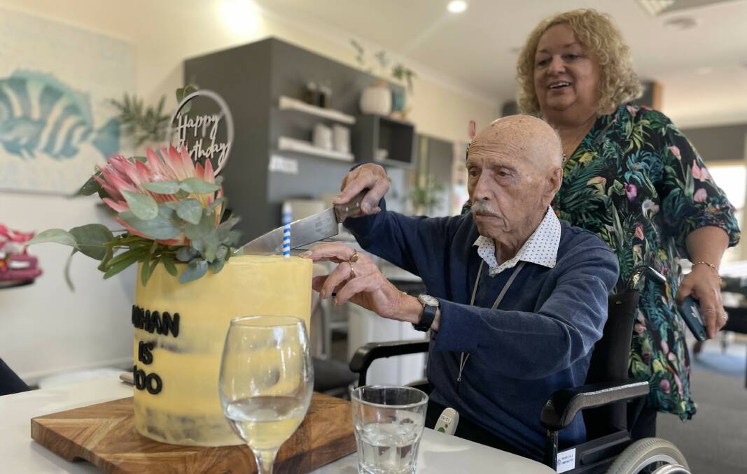  "I never doubted Dad would reach his 'century.' His love for life, purity of soul, and sheer determination has carried his spirit throughout life's challenges," Stella said.