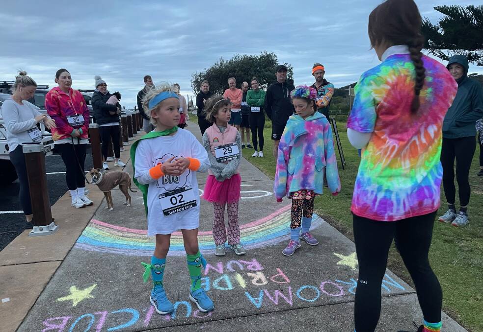Narooma Run Club celebrates Pride Month. Pictures by Vic Silk