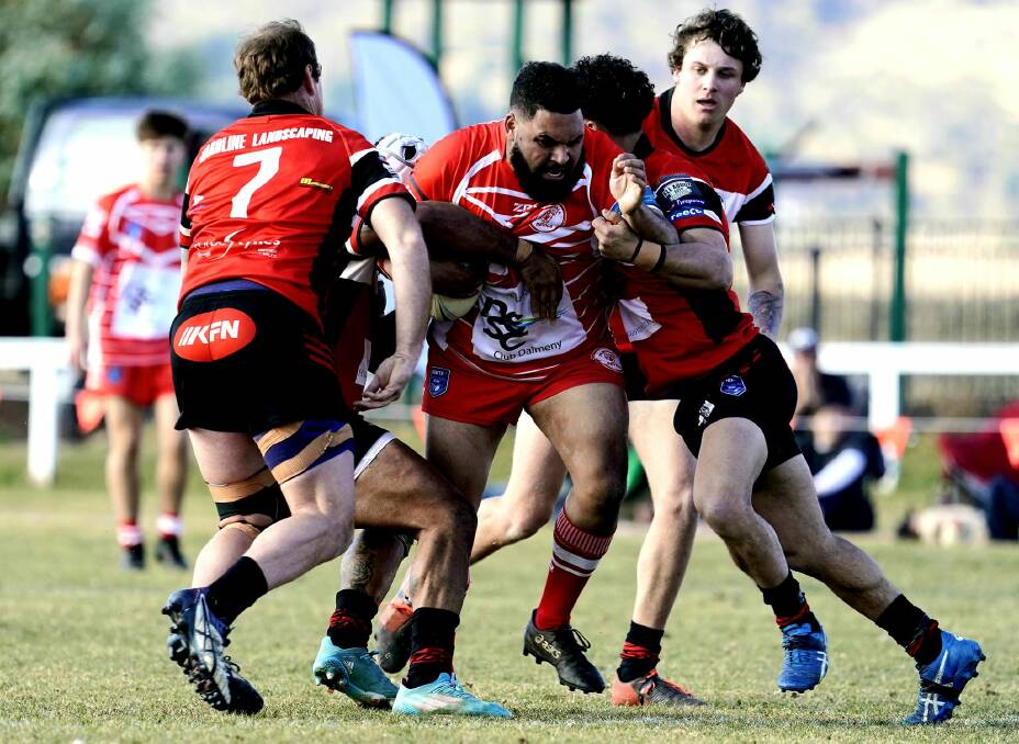 Narooma defeated Snowy River in an epic showdown at Jindabyne on Sunday, 39-38 in golden point extra time. Picture by Razorback Sports Photography