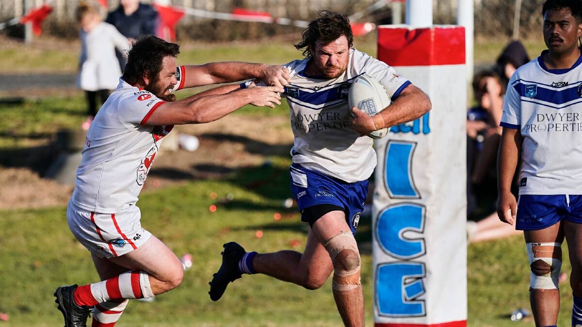 Merimbula-Pambula makes a run at the 2023 grand final after defeating Eden in a close contest on Sunday. Picture by Razorback Sports Photography