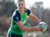 Bega's Alanna Dummett has been elevated into the Canberra Raiders Top 24 for the 2024 NRLW season. Picture by Raiders Media