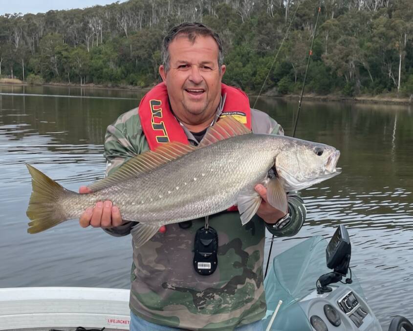 Member of MBGLAC Glen Rollason caught this 810mm mulloway on Saturday June 1, in Bega River. Picture supplied