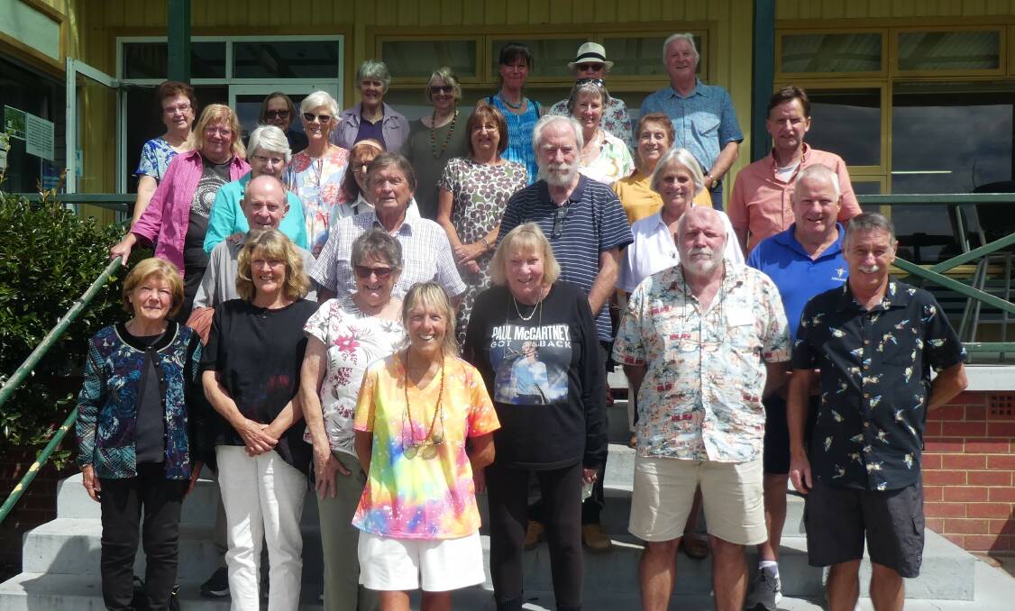 The annual Bega High School Retirees reunion at the Bega Country Club, Monday, March 4. Picture supplied
