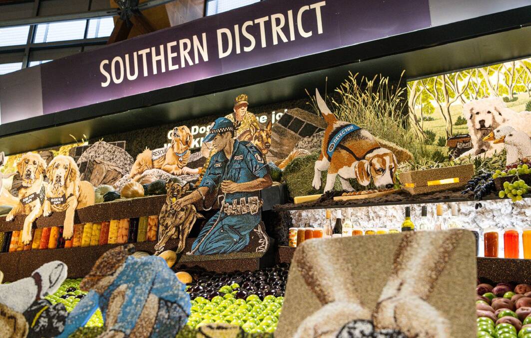 Elements of this year's awe-inspiring Southern District Exhibit at the Sydney Royal Easter Show will be on display at Sunday's Bega Spring Show. Picture supplied
