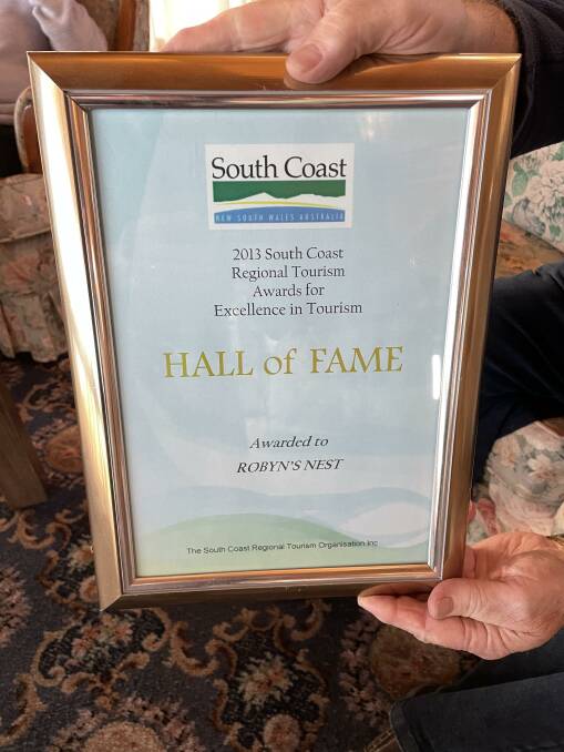 Invited in to the South Coast Tourism Hall of Fame in 2013. Picture by Denise Dion